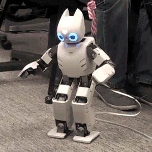 蹒跚学步的机器人使劲儿琢磨就学会走路了